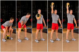 Kettlebell Clean and Press