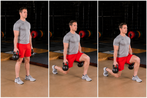Kettlebell Lunges